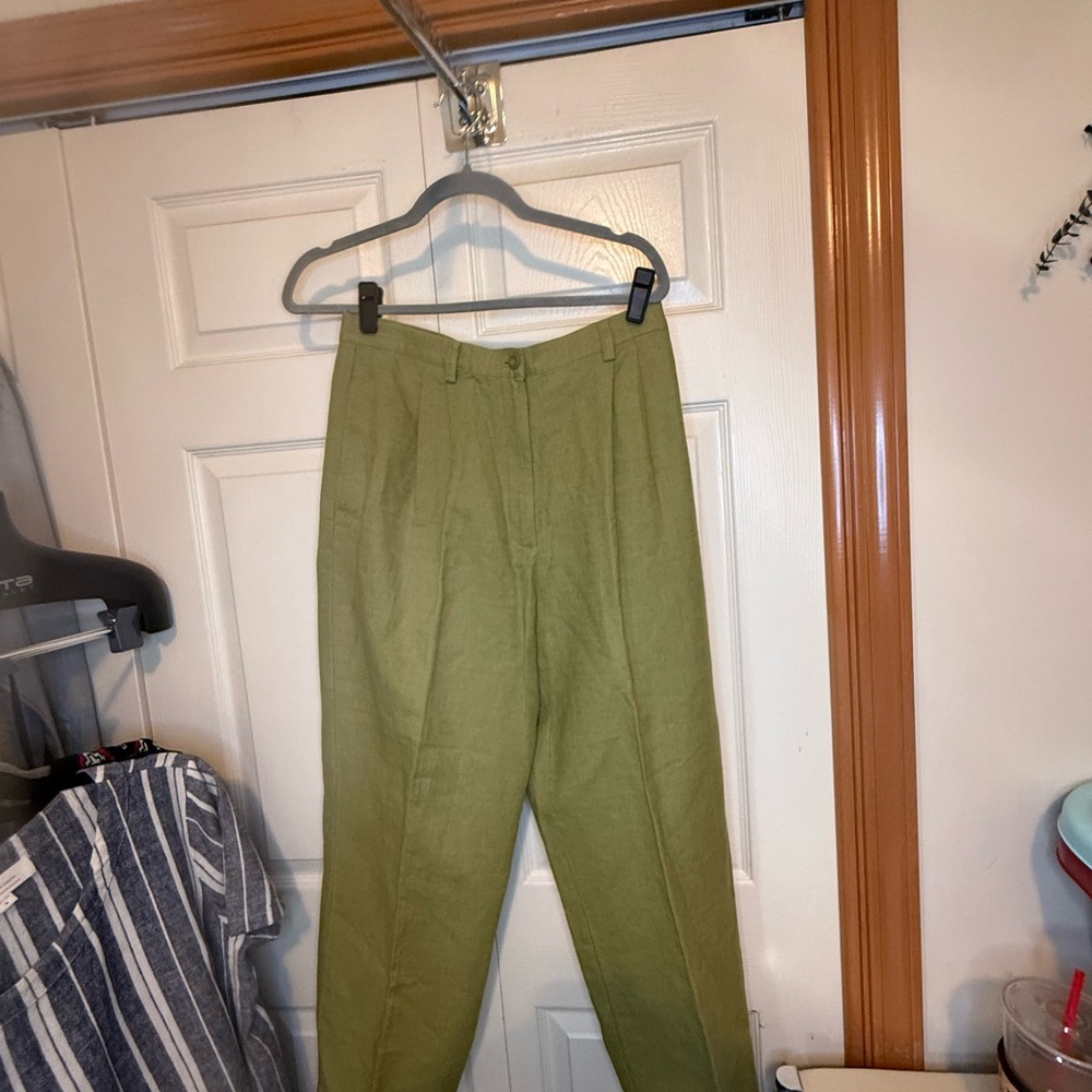 Liz Claiborne 100% Linen Pants - 12